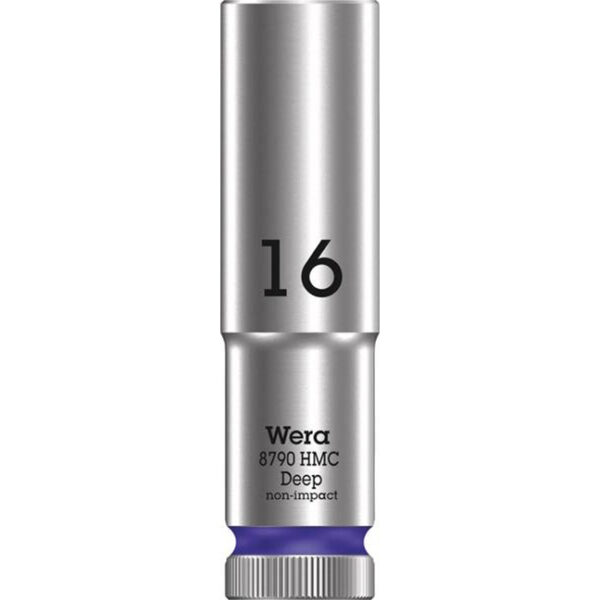 Wera 004556 8790 HMC Deep Socket with 1/2" Drive