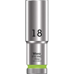 Wera 004558 8790 HMC Deep Socket with 1/2" Drive