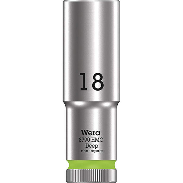 Wera 004558 8790 HMC Deep Socket with 1/2" Drive