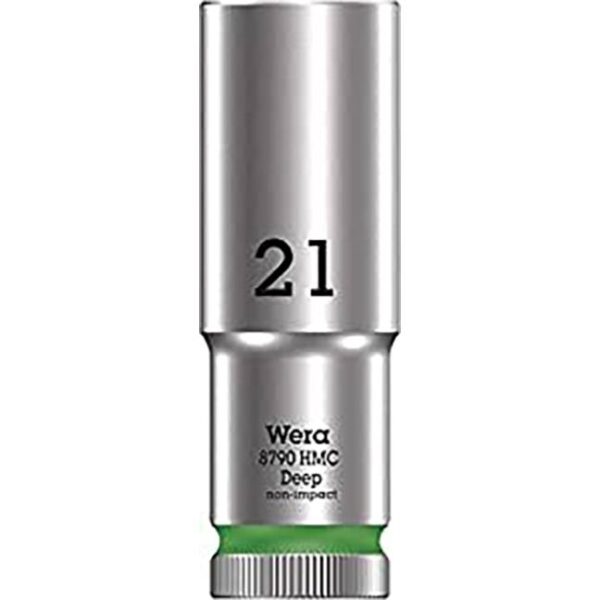 Wera 004561 8790 HMC Deep Socket with 1/2" Drive