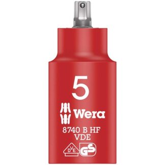 Wera 004901 8740 B VDE HF HEX SW 5 HF Insulated Socket