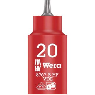 Wera 004920 8767 B VDE HF TORX 20 HF Insulated Socket