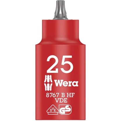 Wera 004921 8767 B VDE HF TORX 25 HF Insulated Socket