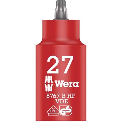 Wera 004922 8767 B VDE HF TORX 27 HF Insulated Socket