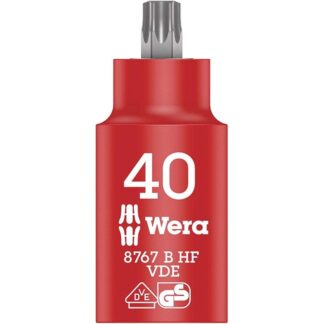 Wera 004924 8767 B VDE HF TORX 40 HF Insulated Socket