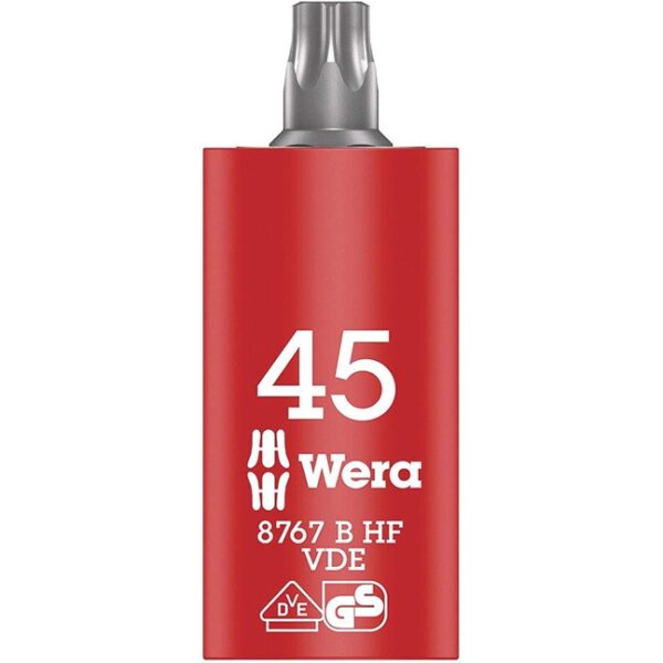 Wera 004925 8767 B VDE HF TORX 45 HF Insulated Socket