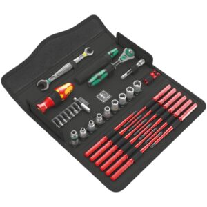Wera 135870 Kraftform Kompact Maintenance W1 Metric Set 35-Piece