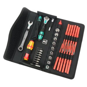 Wera 135871 Kraftform Kompact Maintenance W1 SAE Set 35 Pieces