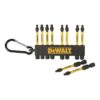 DeWalt DWA2SQ2IRCARC Flex Torq 2" Square 2 Impact Ready Bits 10PC