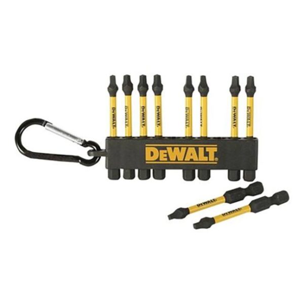 DeWalt DWA2SQ2IRCARC Flex Torq 2" Square 2 Impact Ready Bits 10PC