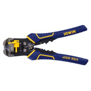 Irwin 2078300 8" Self-Adjusting Wire Stripper with PROTOUCH Grips