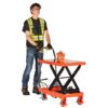 Jet 190968 SLC-1100 1,100-lb Capacity SLC Series Hydraulic Scissor Lift Cart (4) Jet 190968 SLC-1100 1,100-lb Capacity SLC Series Hydraulic Scissor Lift Cart