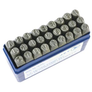 Jet 391107 5mm Letter Stamp Set