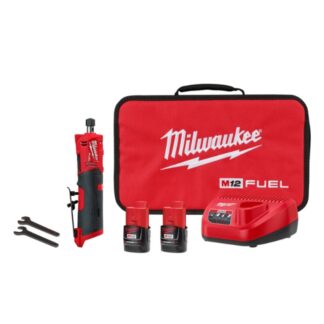 Milwaukee 2486-22 M12 FUEL 1/4" Straight Die Grinder Kit