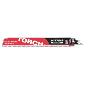 Milwaukee 48-00-5262 9" 7TPI The TORCH with NITRUS CARBIDE for CAST IRON 1PK