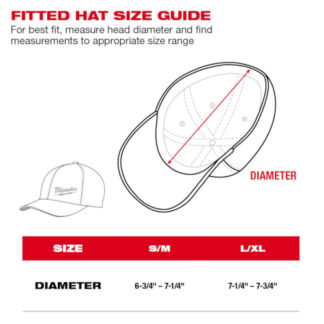 Milwaukee 504 Series FLEXFIT Fitted Hat