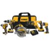 DeWalt DCK594P2 20V MAX XR 5-Tool Combo Kit