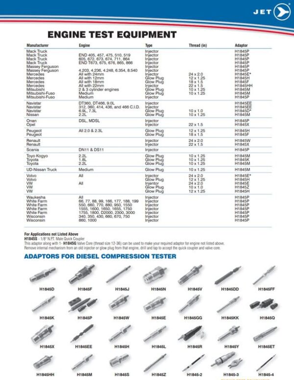 ENGINE TEST EQUIPMENT 2 ENGINE TEST EQUIPMENT 2