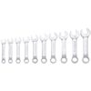 Jet 700192 SCWS-10M Metric Stubby Combination Wrench Set 10-Piece