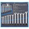 Jet 700373 Reversible Ratcheting Wrench Set Metric 18PC