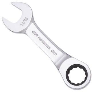 Jet 701408 Ratcheting Stubby Wrench SAE 11/16"