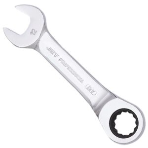 Jet 701457 Ratcheting Stubby Wrench Metric 12mm