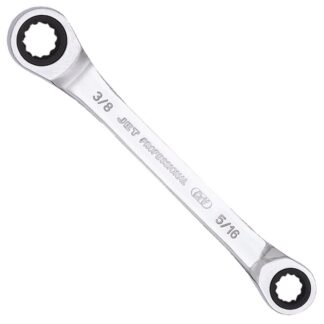 Jet 701502 Ratcheting Double Box Wrench SAE 5/16” X 3/8”