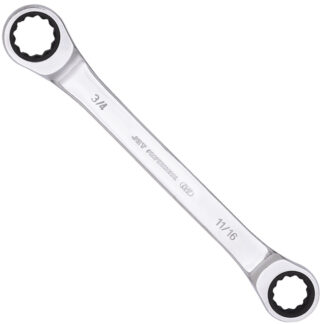 Jet 701505 Ratcheting Double Box Wrench SAE 11/16” X 3/4"