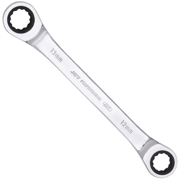 Jet 701557 Ratcheting Double Box Wrench Metric 12mm X 13mm
