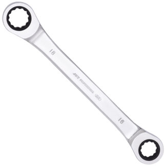 Jet 701561 Ratcheting Double Box Wrench Metric 16mm X 18mm