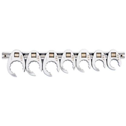 Jet 719113 Flare Nut Crowfoot Set SAE 7PC