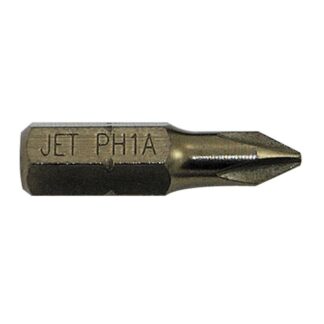 Jet 729011 PH1 x 1" A2 Insert Bit 20PC