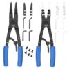 Jet 730355 Jet 730355 SRP-10S 10-1/2" Snap Ring Ratcheting Pliers Heavy Duty Set, 16-Pieces