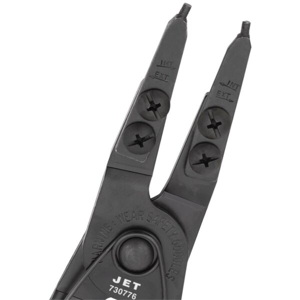 Jet 730776 SRP-10I 10-1/2" Snap Ring Ratcheting Pliers Internal Heavy Duty