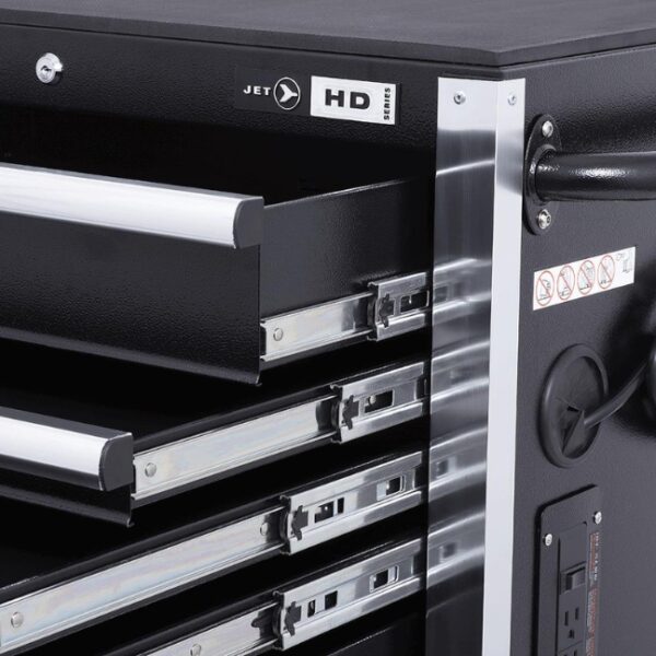Jet 842605 HDRC2807 HD-Series 28" x 21" 7-Drawer Roller Cabinet