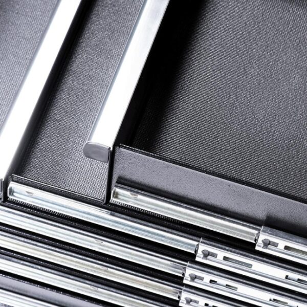 Jet 842631 HDRC7220 HD-Series 72" x 24" 20-Drawer Roller Cabinet