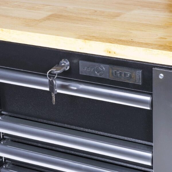 Jet 842631 HDRC7220 HD-Series 72" x 24" 20-Drawer Roller Cabinet