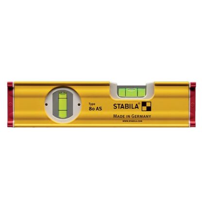 Stabila 29008 Type 80 AS 8" Box Frame Level