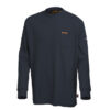 Pioneer Fire Resistant/ARC Rated Long Sleeve Cotton Henley Shirt