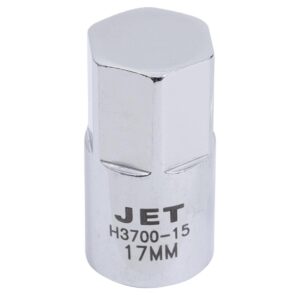 Jet H3700-15 3/8" Drive 17mm Hex Oil Drain Plug Socket
