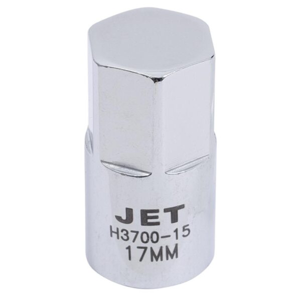 Jet H3700-15 3/8" Drive 17mm Hex Oil Drain Plug Socket