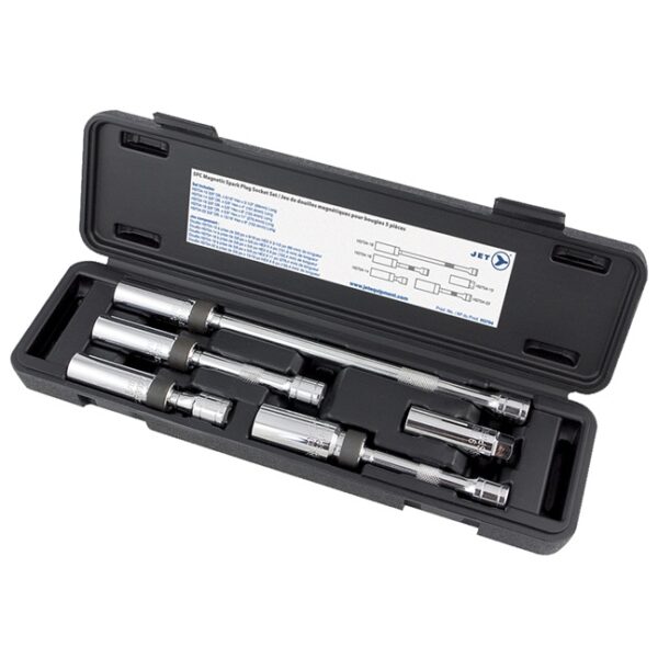 Jet H3704 5PC Magnetic Spark Plug Socket Kit