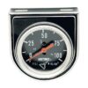 Jet HTA1150 Chrome Series Wide Sweep Mechanical Oil Pressure Gauge Kit