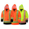 Pioneer 300D 7-in-1 Hi-Viz Safety Parka Pioneer 300D 7-in-1 Hi-Viz Safety Parka