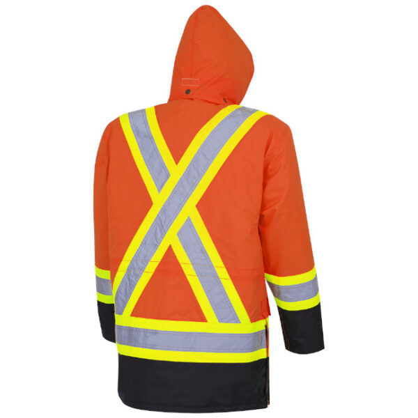 Pioneer 300D 7-in-1 Hi-Viz Safety Parka9 Pioneer 300D Hi-Viz 7-in-1 Safety Parka