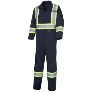 Pioneer 516 Safety Poly/Cotton Coverall