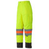 Pioneer 6039 V1190460 Hi-Viz MTQ Traffic Control Waterproof Safety Pants
