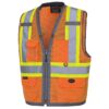 Pioneer "THE ROCK" Hi-Viz Mesh Surveyor's Vest