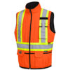 Pioneer Hi-Viz Reversible Insulated Safety Vest