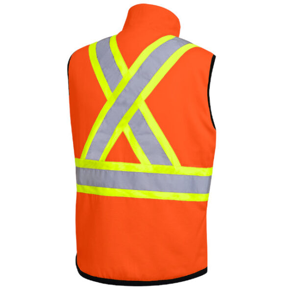 Pioneer Hi-Viz Reversible Insulated Safety Vest
